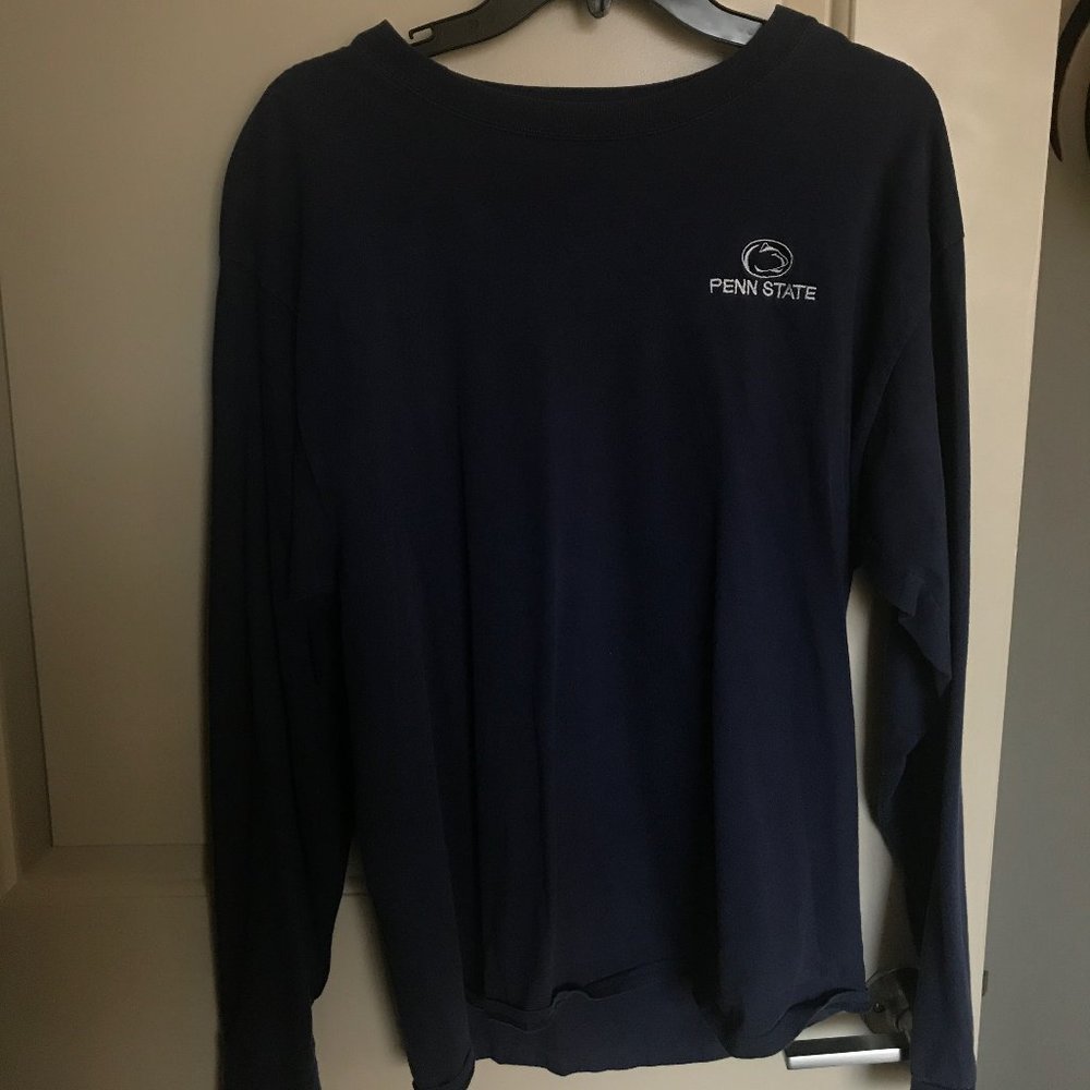 Penn State Blue Long Sleeve T-Shirt - L